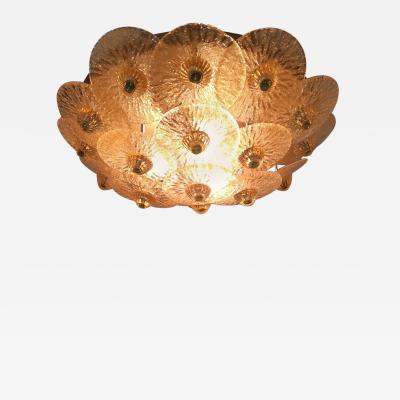 Golden Crystal Ceiling Light Small Model