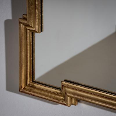 Golden Hollywood Regency Mirror from Palladio Italy Mid 20th Century