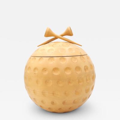 Golf Ball Ceramic Ice Bucket