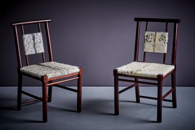 Gonzalo Cordoba Pair of Dujo Chairs by Gonzalo Cordoba Cuba 1950s