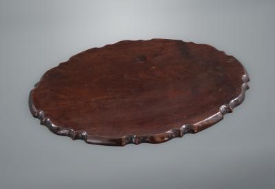 Good George III Mahogany Oval Tray