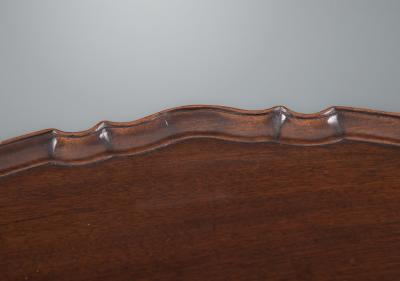 Good George III Mahogany Oval Tray