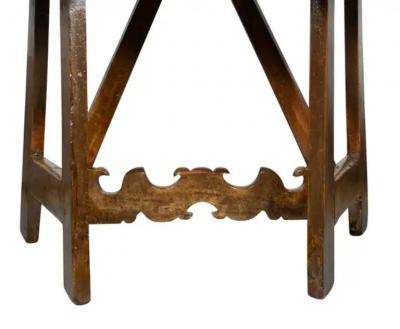 Good Pair Of Italian Baroque Walnut Console Tables