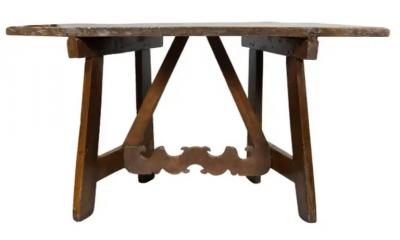Good Pair Of Italian Baroque Walnut Console Tables