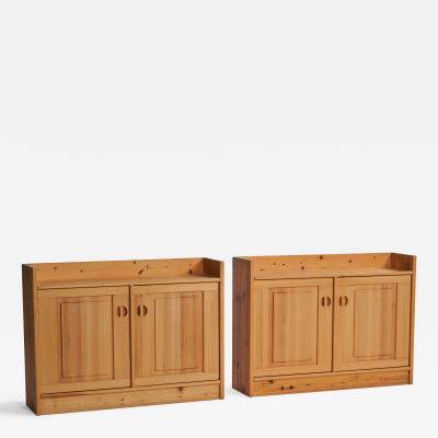 Goran Malmwall Cabinets in Pine Sweden 1960s