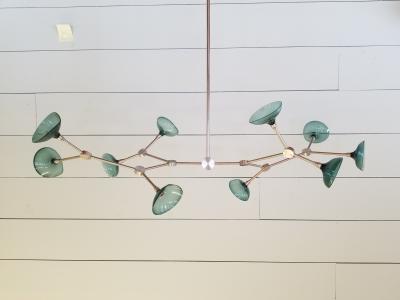 Gordon Auchincloss The Elsa 10 Dimmable LED Chandelier