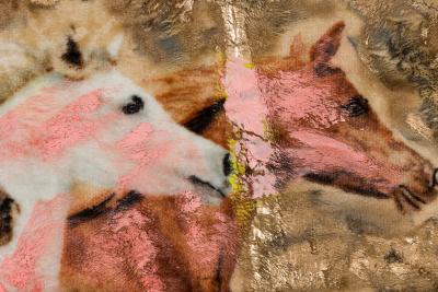 Gordon Holden Gordon Holden American Contemporary Abstract Acrylic and Enamel on Dye Sublimate