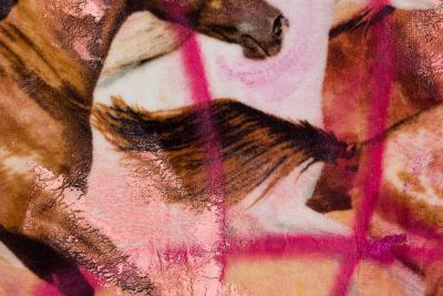 Gordon Holden Gordon Holden American Contemporary Abstract Acrylic and Enamel on Dye Sublimate