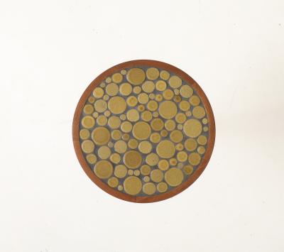 Gordon Jane Martz Gordon Jane Martz Ceramic Tile Side Table