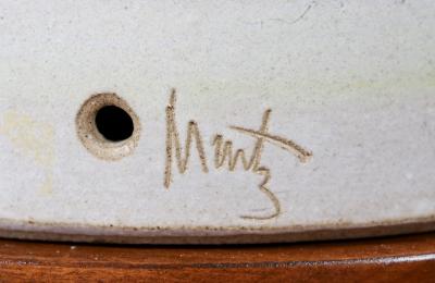 Gordon Jane Martz Gordon Jane Martz Glazed Ceramic Table Lamp for Marshall Studios