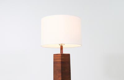 Gordon Jane Martz Gordon Jane Martz Walnut Table Lamp for Marshall Studios