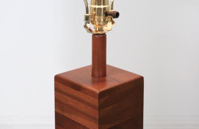 Gordon Jane Martz Gordon Jane Martz Walnut Table Lamp for Marshall Studios