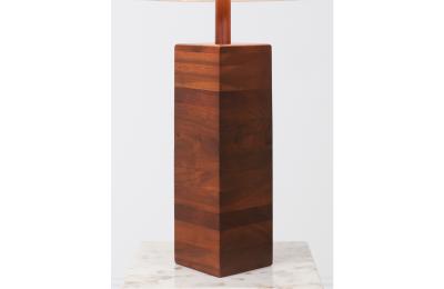 Gordon Jane Martz Gordon Jane Martz Walnut Table Lamp for Marshall Studios