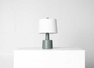 Gordon Jane Martz Jane Gordon Martz Ceramic Table Lamp for Marshall Studios Sage Green Glaze