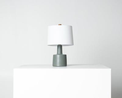 Gordon Jane Martz Jane Gordon Martz Ceramic Table Lamp for Marshall Studios Sage Green Glaze