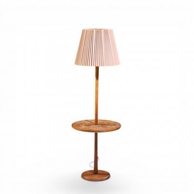 Gordon Jane Martz Jane Gordon Martz for Marshall Studios Teak Tile Table Floor Lamp