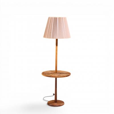 Gordon Jane Martz Jane Gordon Martz for Marshall Studios Teak Tile Table Floor Lamp