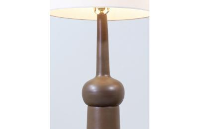 Gordon Jane Martz Large Mid Century Modern Glazed Ceramic Lamps by Jane Gordon Martz