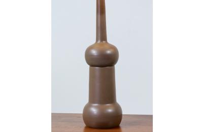 Gordon Jane Martz Large Mid Century Modern Glazed Ceramic Lamps by Jane Gordon Martz