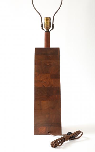 Gordon Jane Martz Large Wood Gordon and Jane Martz Lamp