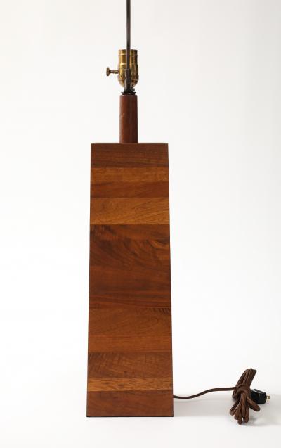 Gordon Jane Martz Large Wood Gordon and Jane Martz Lamp