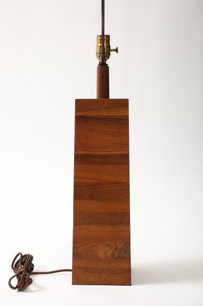 Gordon Jane Martz Large Wood Gordon and Jane Martz Lamp