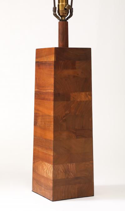 Gordon Jane Martz Large Wood Gordon and Jane Martz Lamp