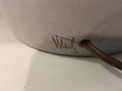 Gordon Jane Martz MID CENTURY MODERN CERAMIC LAMP SIGNED MARTZ