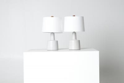 Gordon Jane Martz Pair of Jane Gordon Martz Ceramic Table Lamps for Marshall Studios