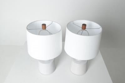 Gordon Jane Martz Pair of Jane Gordon Martz Ceramic Table Lamps for Marshall Studios
