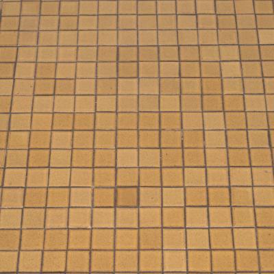 Gordon Martz Mid Century Modern Tile Lacquered Linen Hand Rubbed Walnut Cocktail Table