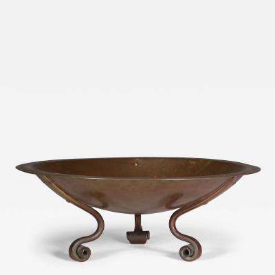 Gordon Russell Gordon Russell Lygon Works An Arts Crafts Cotswold School patinated brass bowl