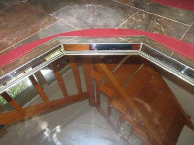 Gorgeous Octagon Faceted Mirror Midcentury