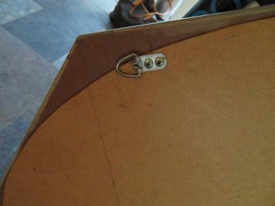 Gorgeous Octagon Faceted Mirror Midcentury