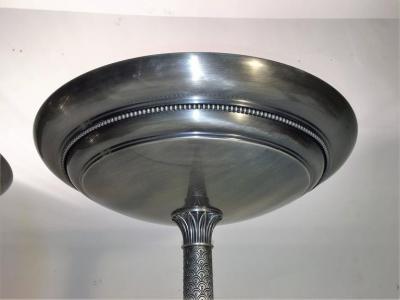 Gorgeous Pair of Art Deco Revival Torchieres