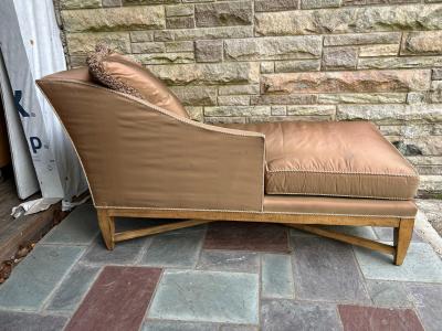 Gorgeous Swaim Neoclassical Chaise Lounge