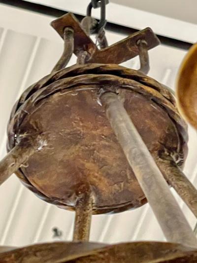 Gothic Industrial 16 Light Chandelier