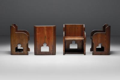 Gothic Revival Armchairs 20th Century