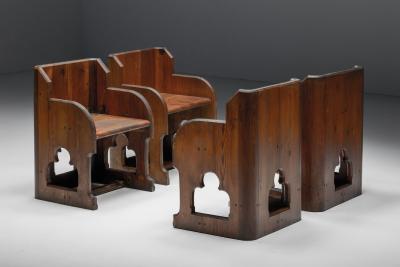 Gothic Revival Armchairs 20th Century