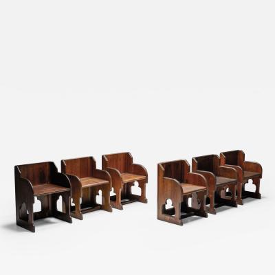 Gothic Revival Armchairs 20th Century