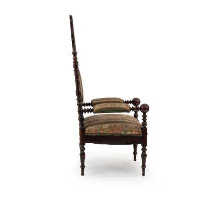 Gothic Revival Mahogany Arm Chair