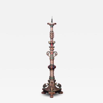 Gothic Style Altar Candlestick