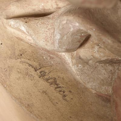 Gottwalt Kuhse Terracotta sculpture of Hebe by Kuhse and Ernst March S hne