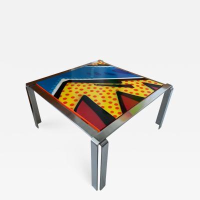 Graffiti side table