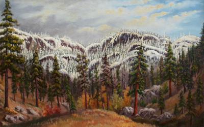 Grafton Tyler Brown View of Trail