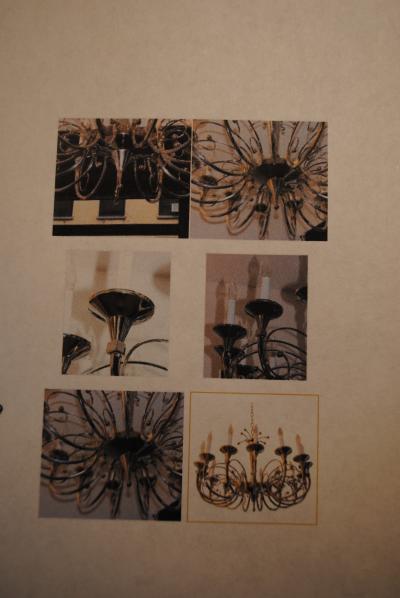 Grand Art Moderne French Chandelier