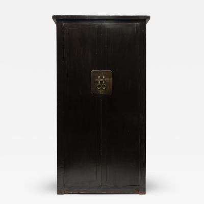 Grand Black Lacquer Cabinet