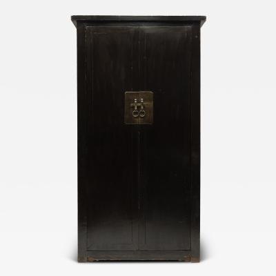 Grand Black Lacquer Cabinet