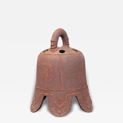 Grand Ming Iron Bell with Dragon Handle