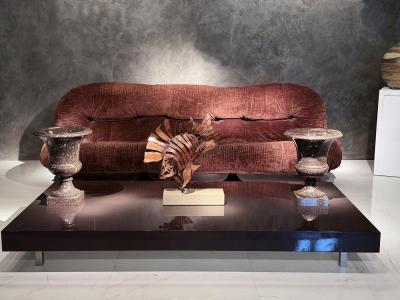Grand Pair of Early 19th Century Swedish Blyberg Porphyry Campana Urns